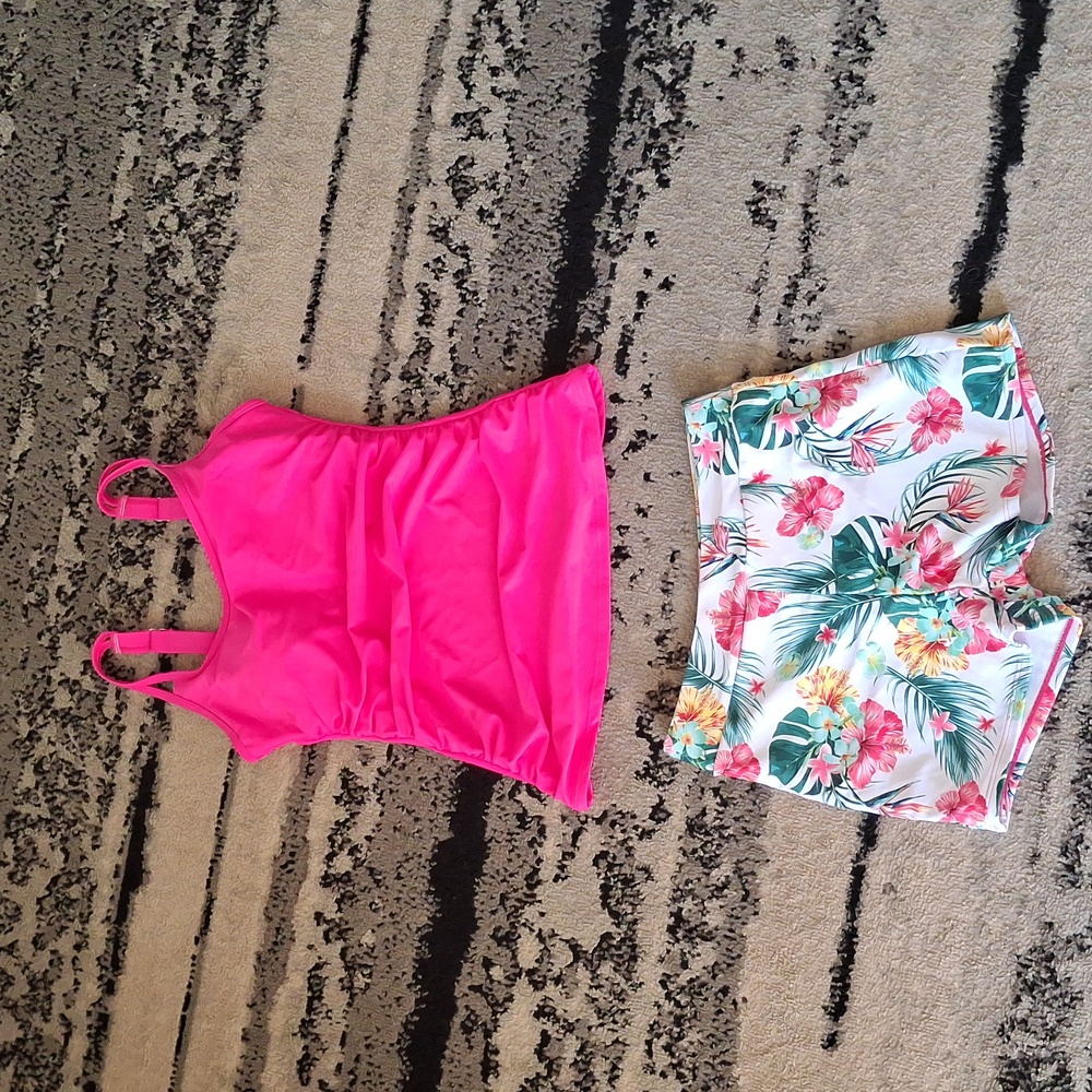 My 2 piece bathing suit. I bought at brand new and I don't like how it fits on